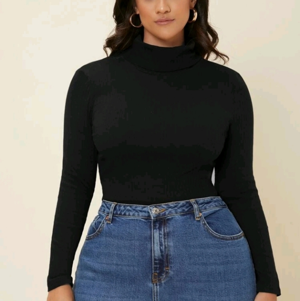 Ribbed Turtle neck - Picture 3 of 3